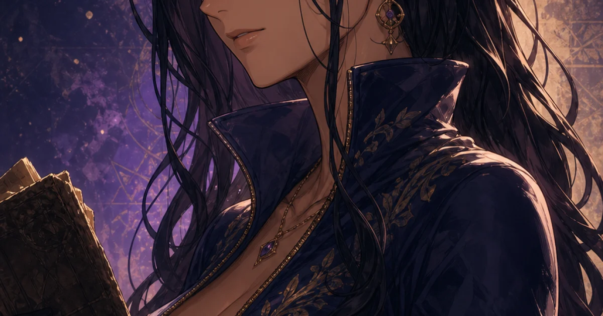 Retrato autoral de Nico Robin