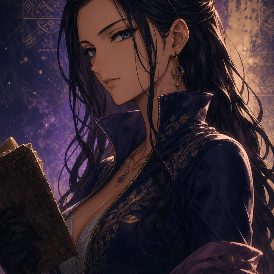 Retrato autoral de Nico Robin