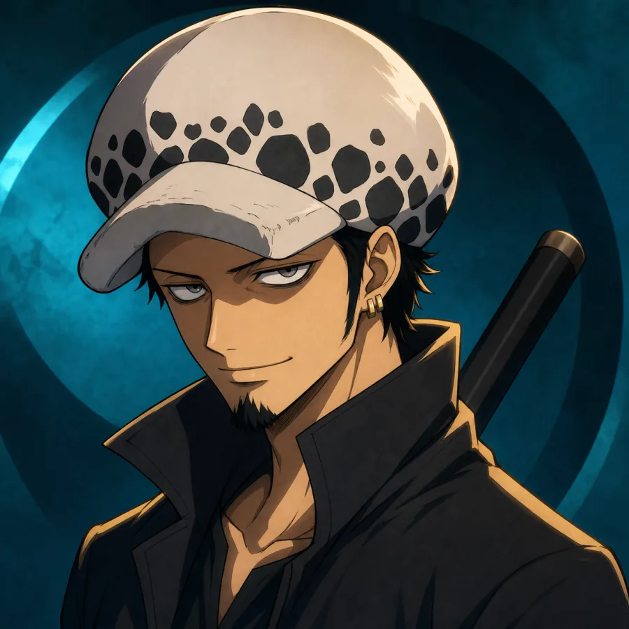 Retrato autoral de Trafalgar D. Water Law