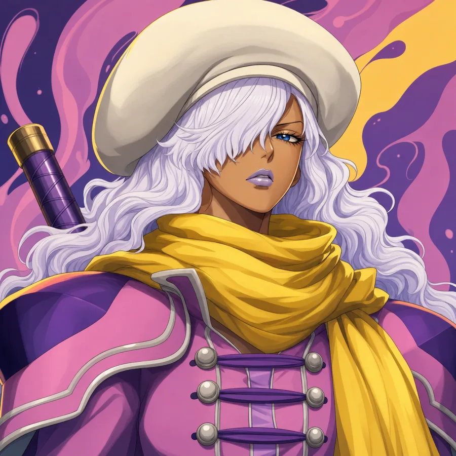 Retrato autoral de Charlotte Smoothie