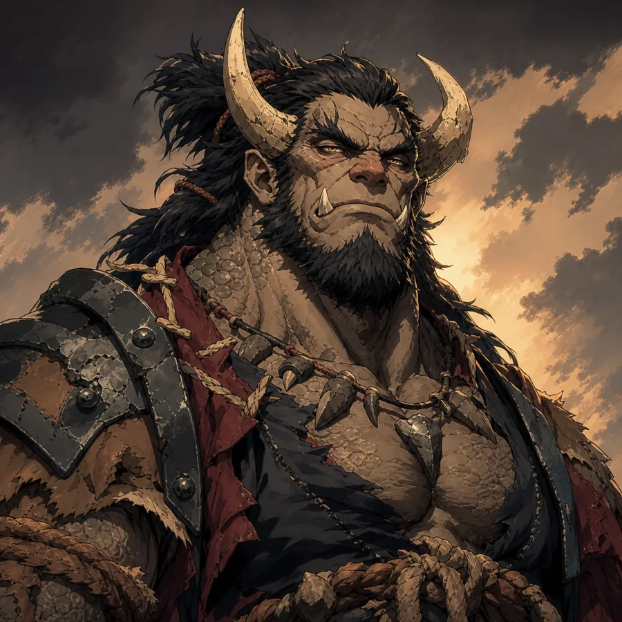 Retrato autoral de Goki