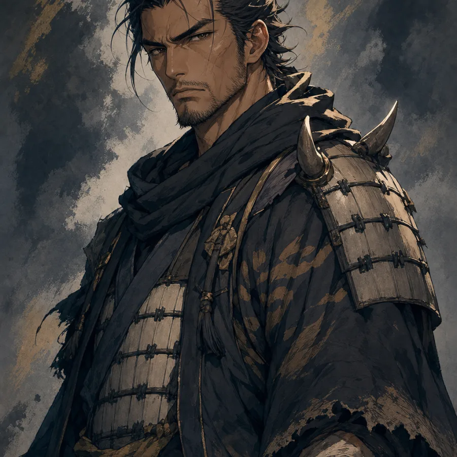 Retrato autoral de Hanzo