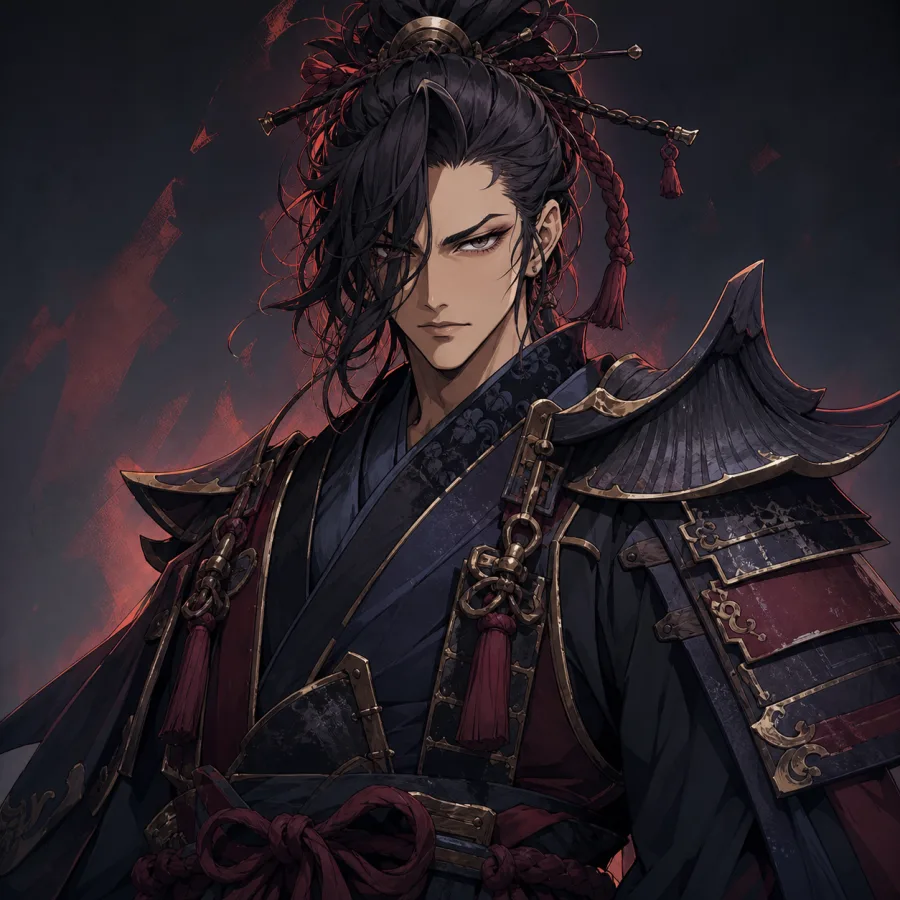 Retrato autoral de Jigoku Benten
