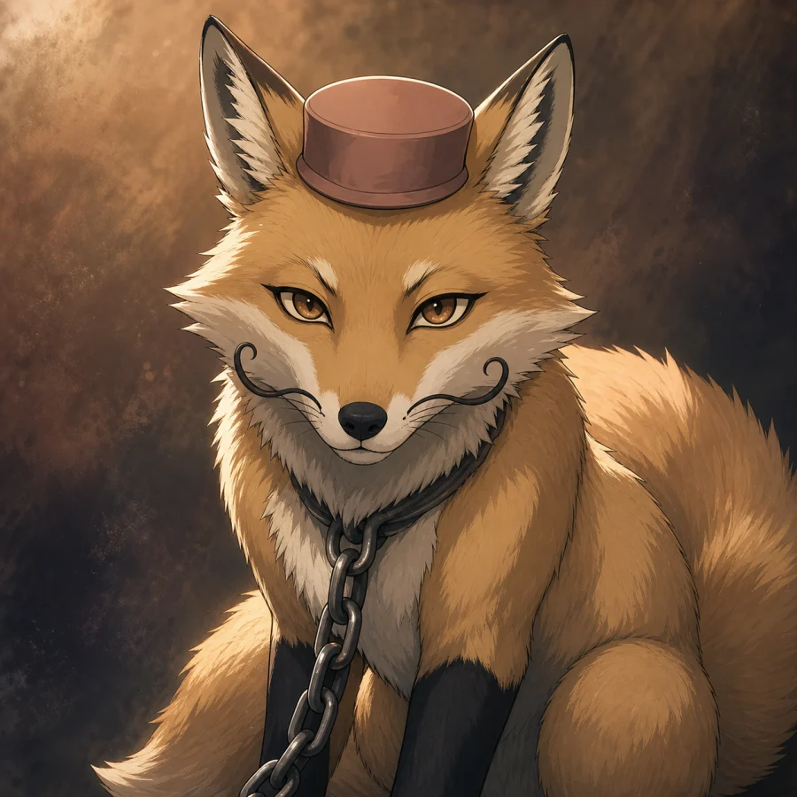 Retrato autoral de Nora Gitsune