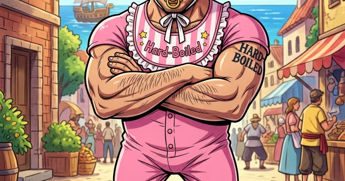 Retrato autoral de Señor Pink