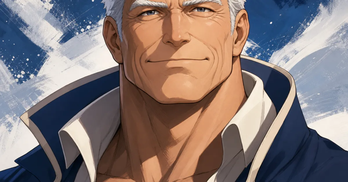 Retrato autoral de Monkey D. Garp