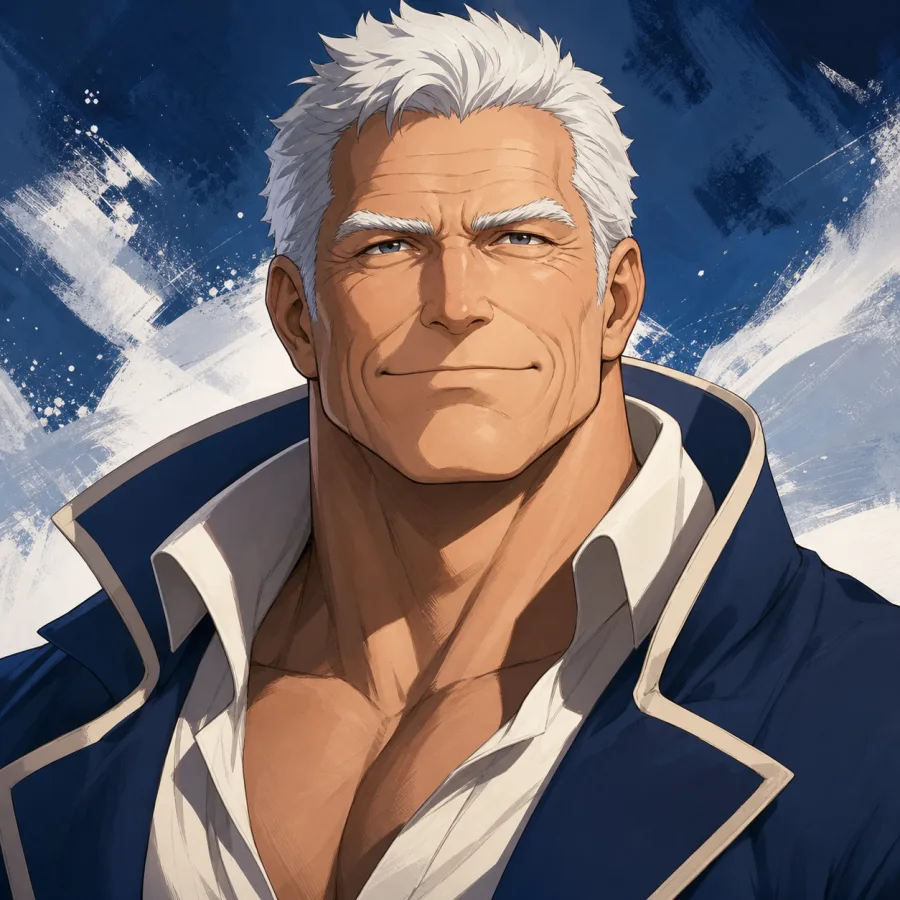 Retrato autoral de Monkey D. Garp