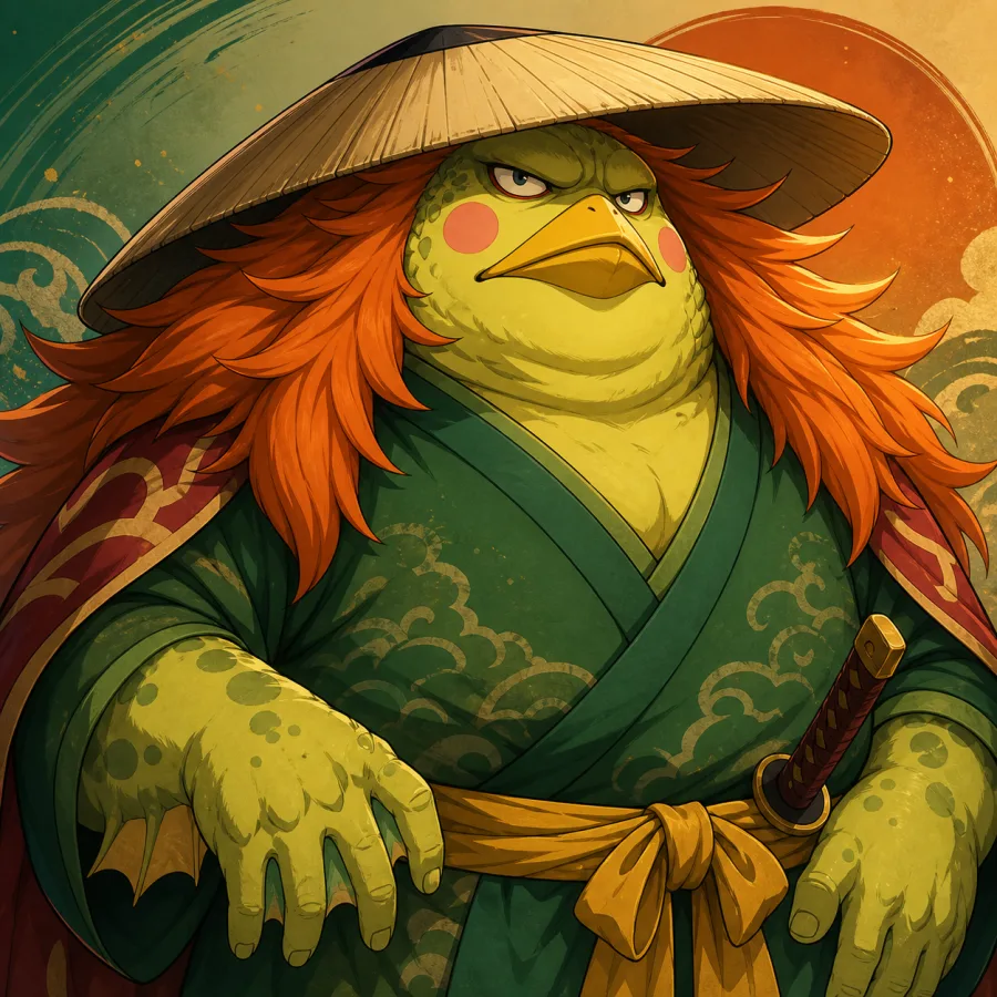 Retrato autoral de Kawamatsu