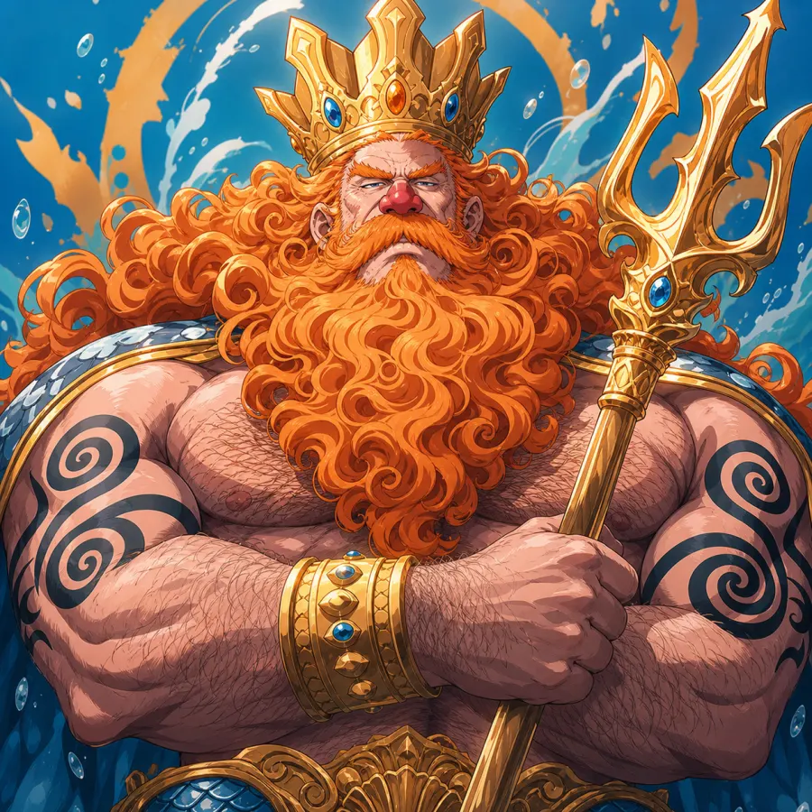Retrato autoral de Neptune