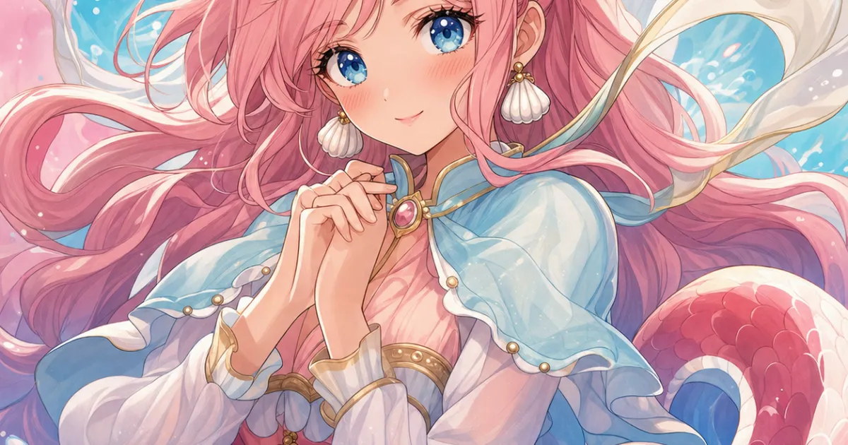 Retrato autoral de Shirahoshi