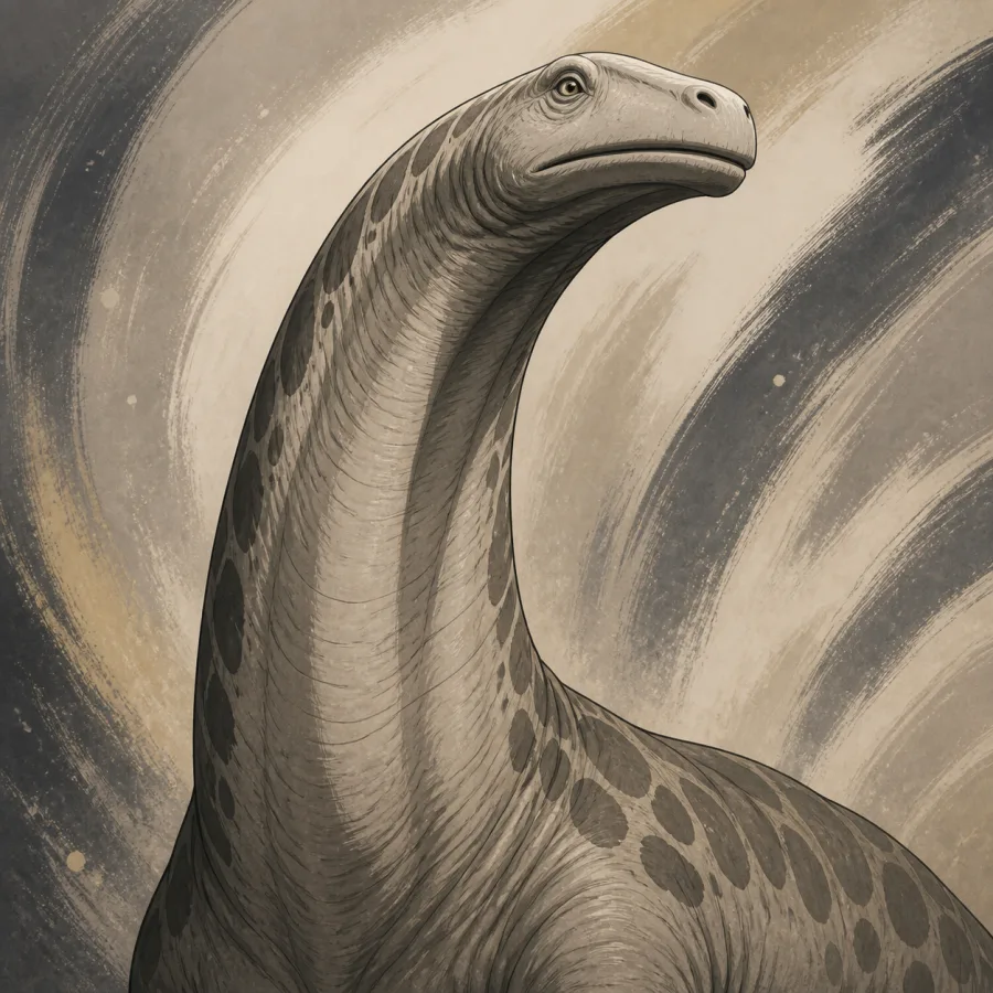 Retrato autoral de Brontosaurus