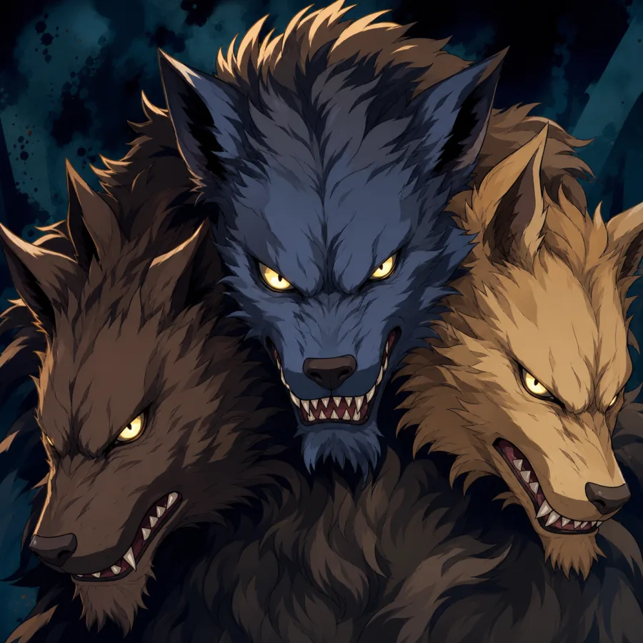 Retrato autoral de Cerberus
