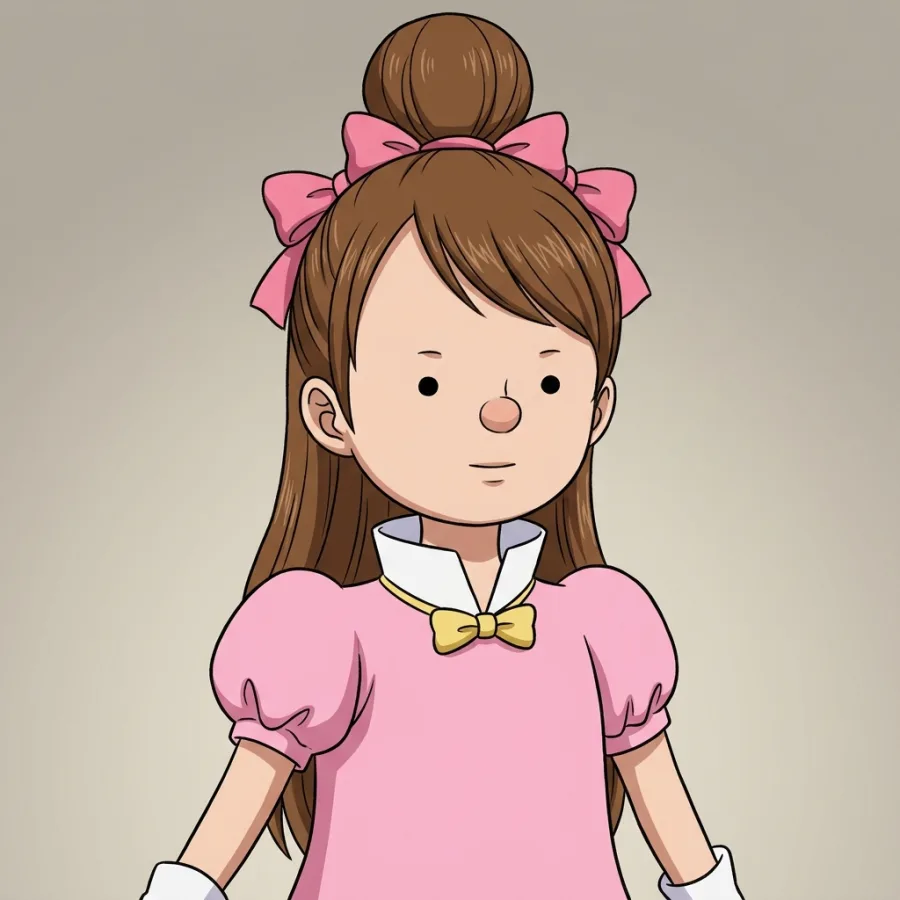 Retrato autoral de Charlotte Akimeg