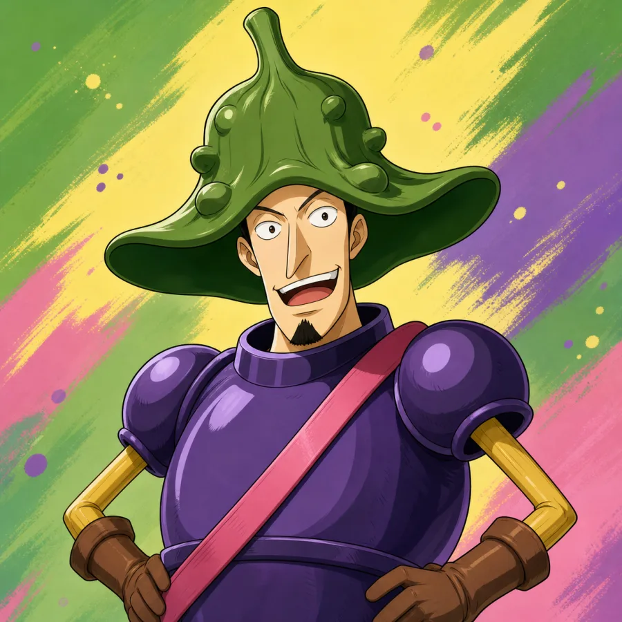 Retrato autoral de Eggplant Soldier