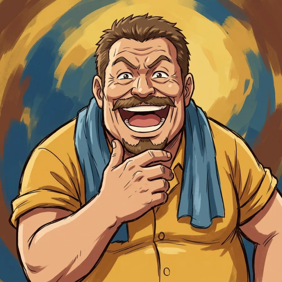 Retrato autoral de Goro