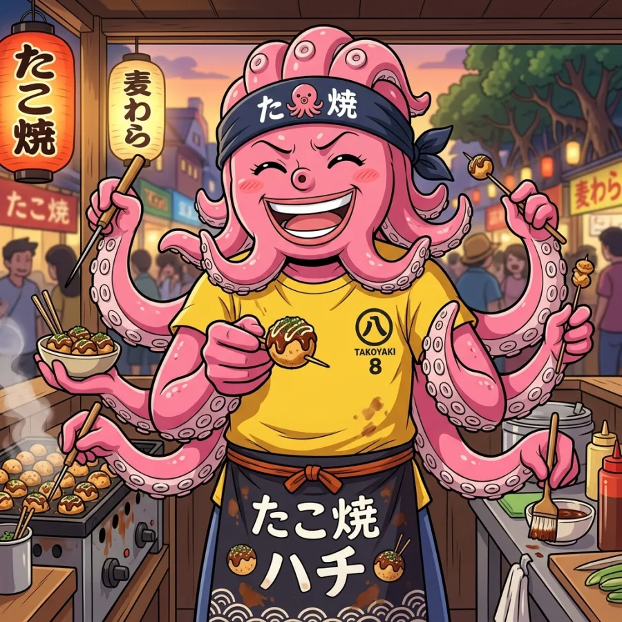 Retrato autoral de Hatchan