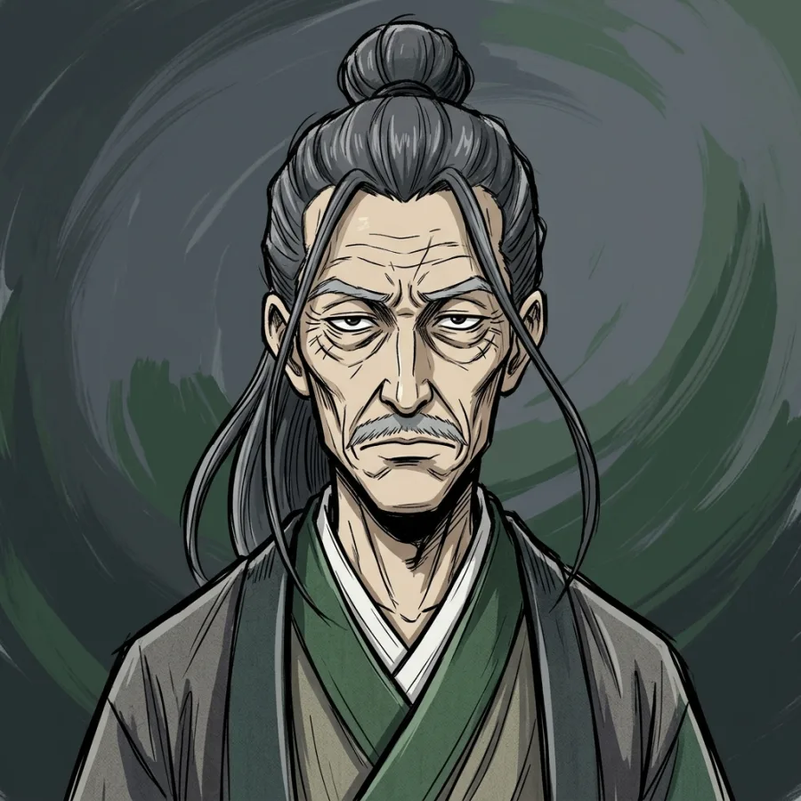 Retrato autoral de Hiroshi