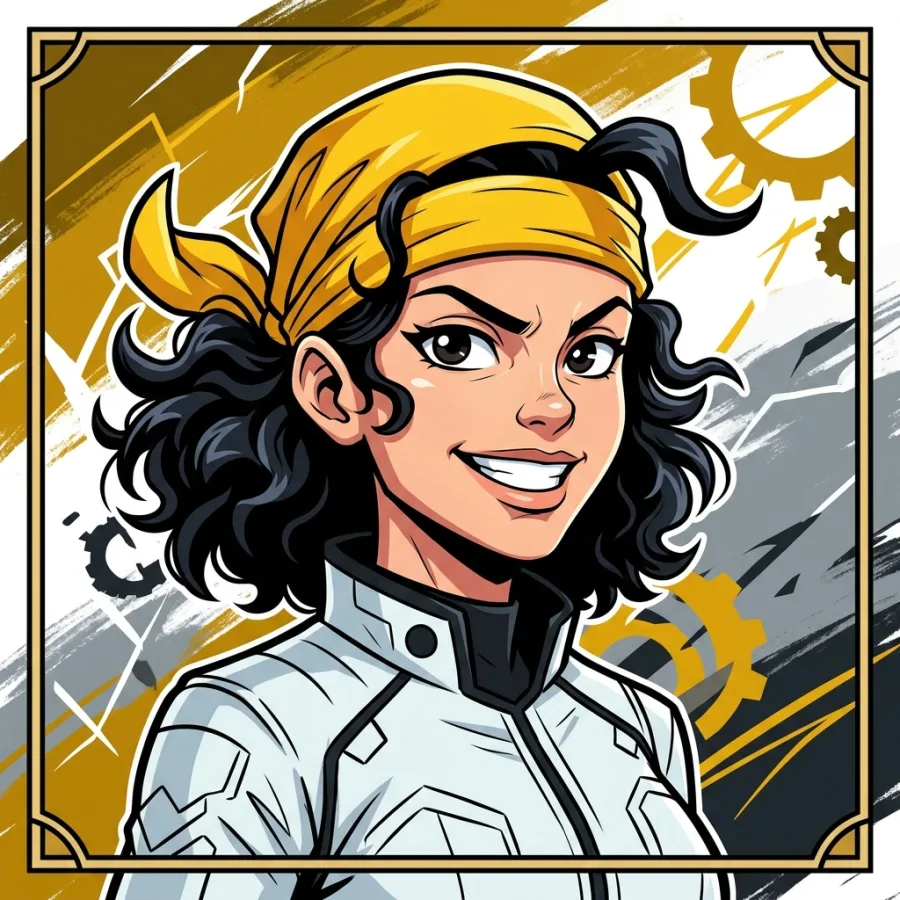 Retrato autoral de Ikkaku