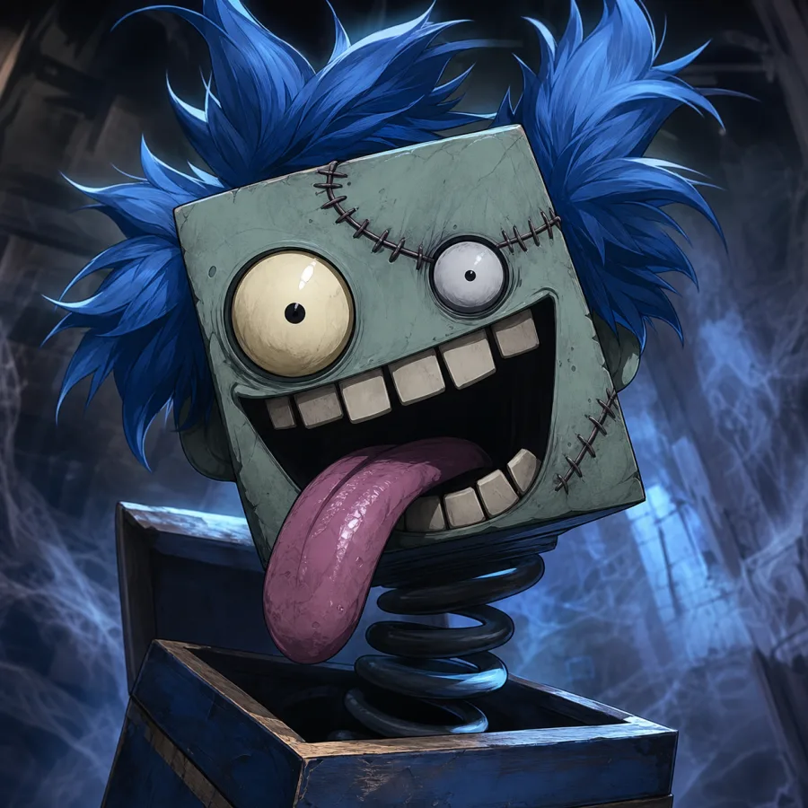 Retrato autoral de Jack-in-the-Box