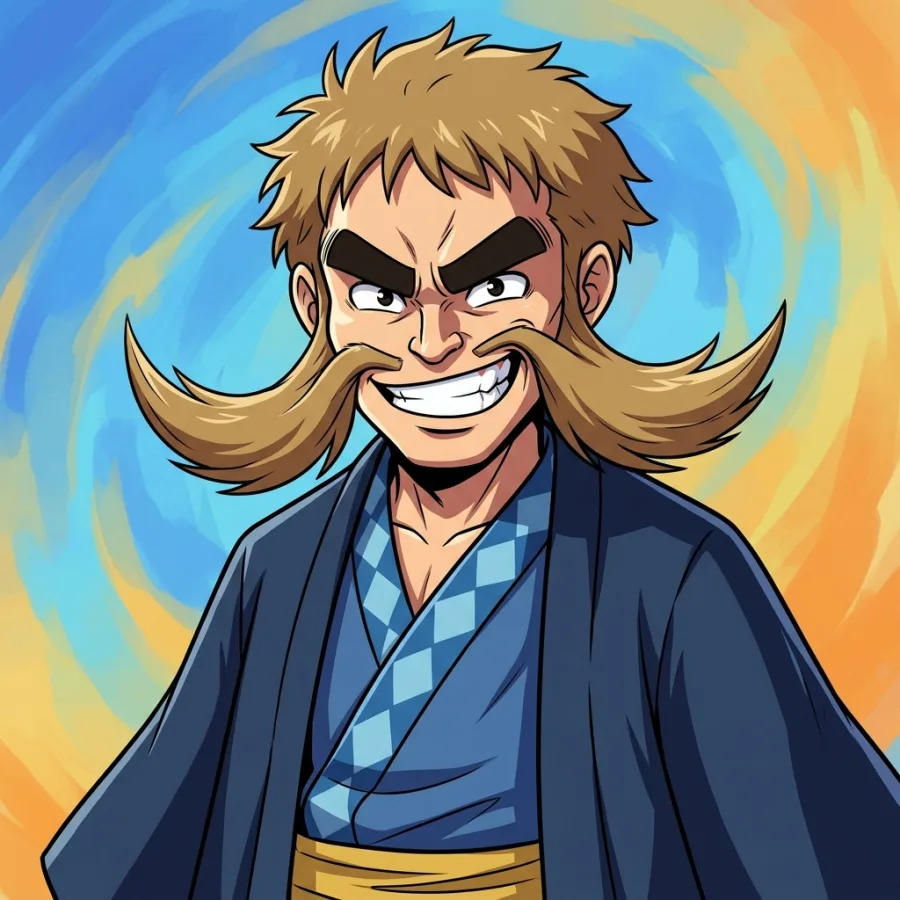 Retrato autoral de Kakunoshin