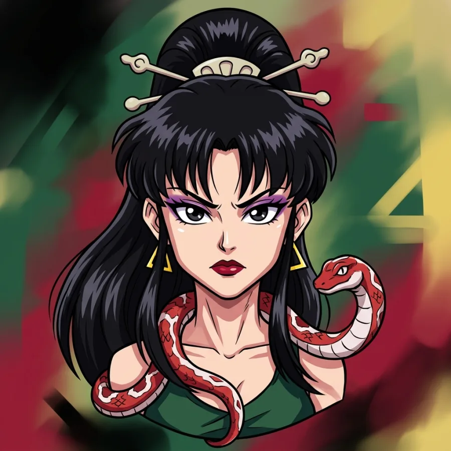 Retrato autoral de Kikyo