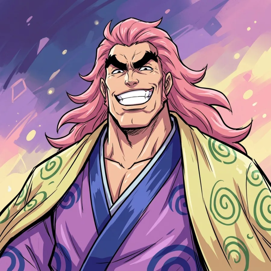 Retrato autoral de Kojuro