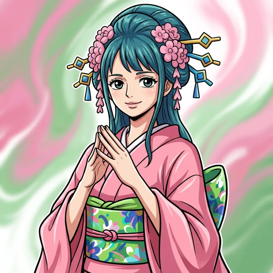 Retrato autoral de Kozuki Hiyori
