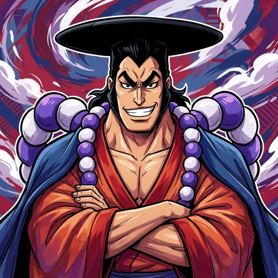 Retrato autoral de Kozuki Oden