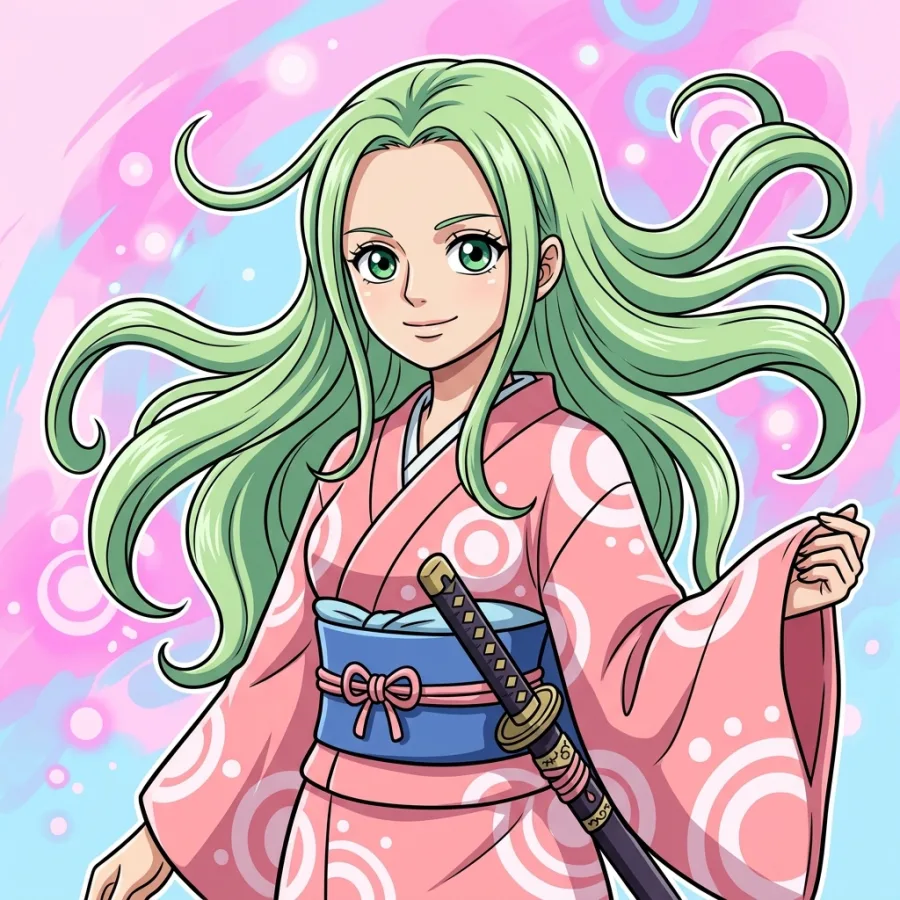 Retrato autoral de Kozuki Toki