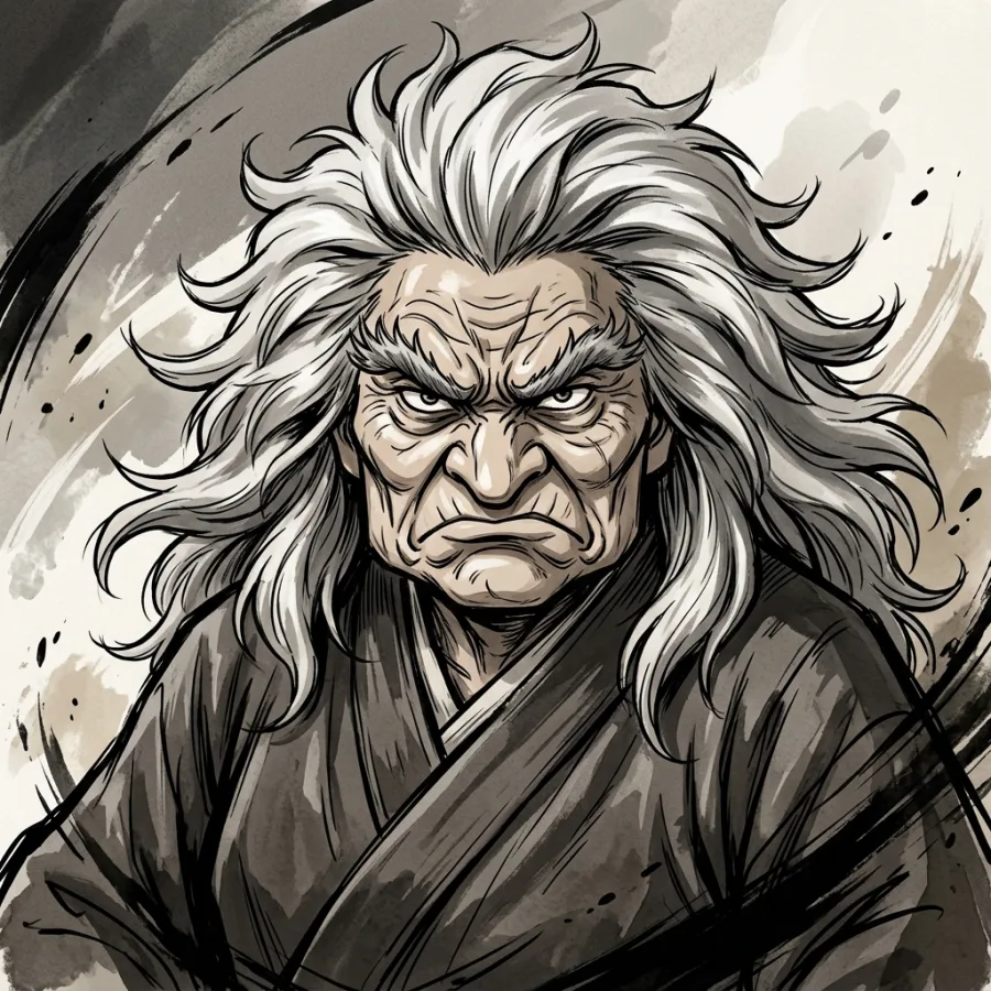 Retrato autoral de Kumadori Yamanbako