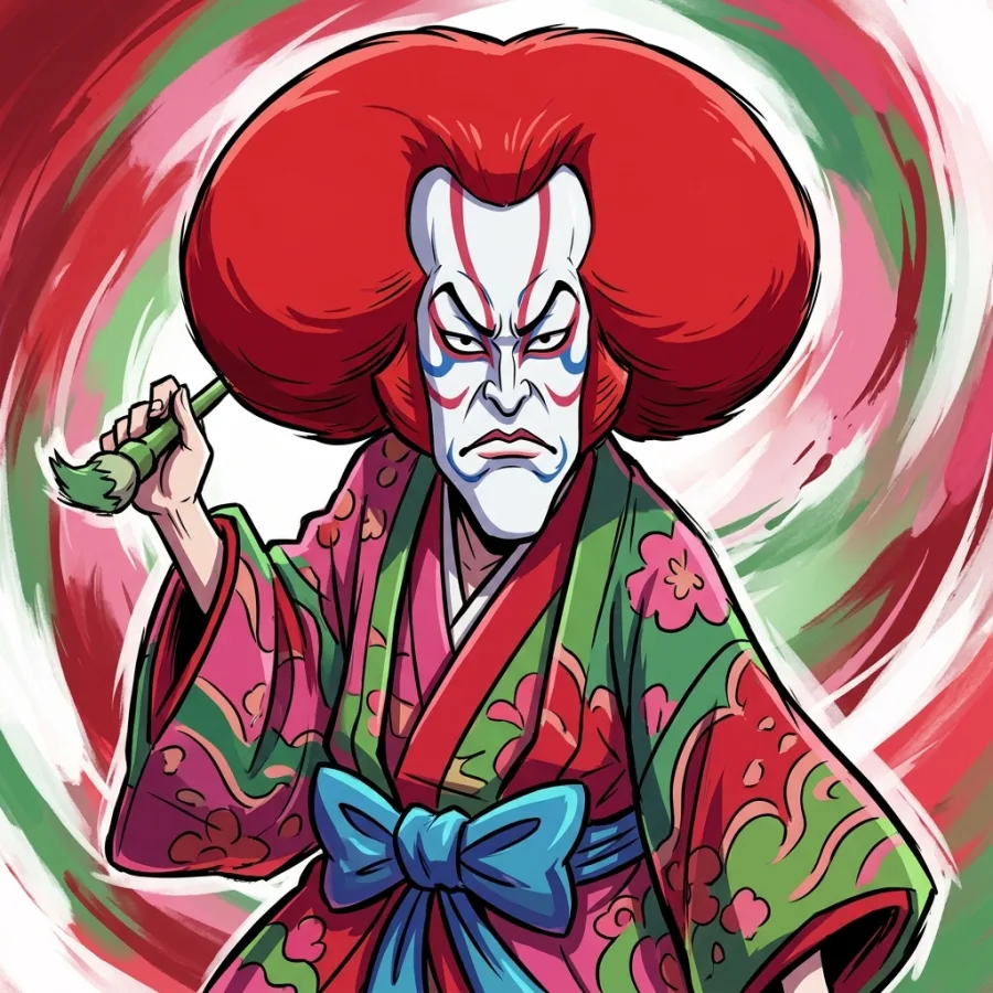 Retrato autoral de Kurozumi Kanjuro