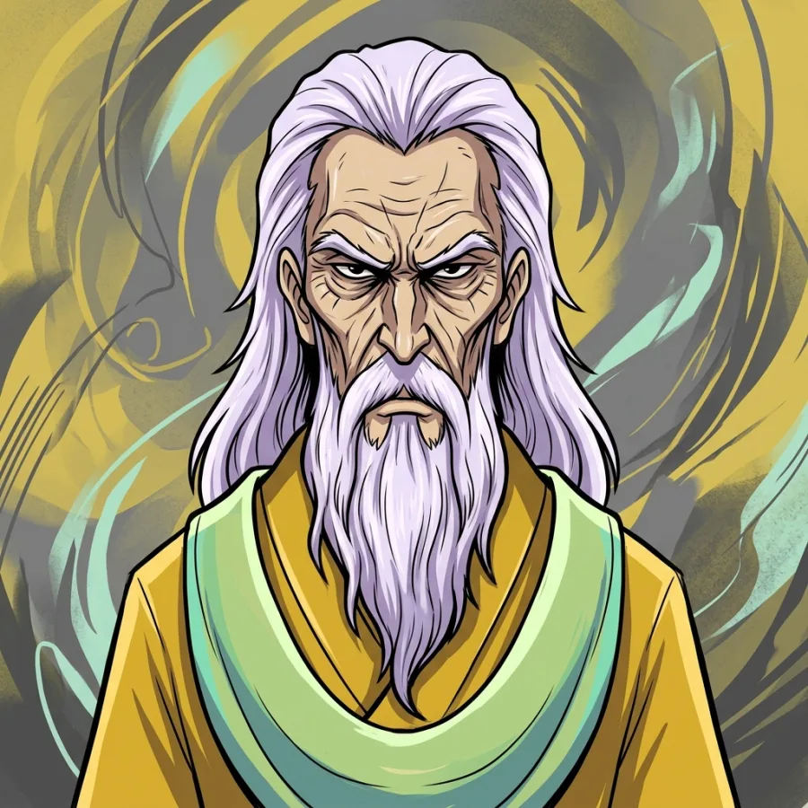 Retrato autoral de Kurozumi Semimaru