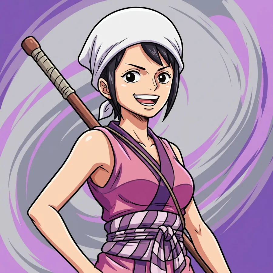 Retrato autoral de Okame