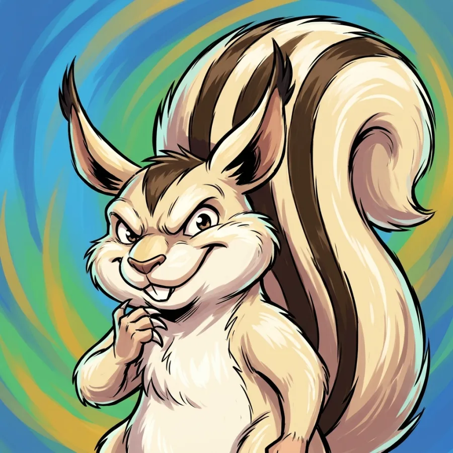 Retrato autoral de Ratatoskr