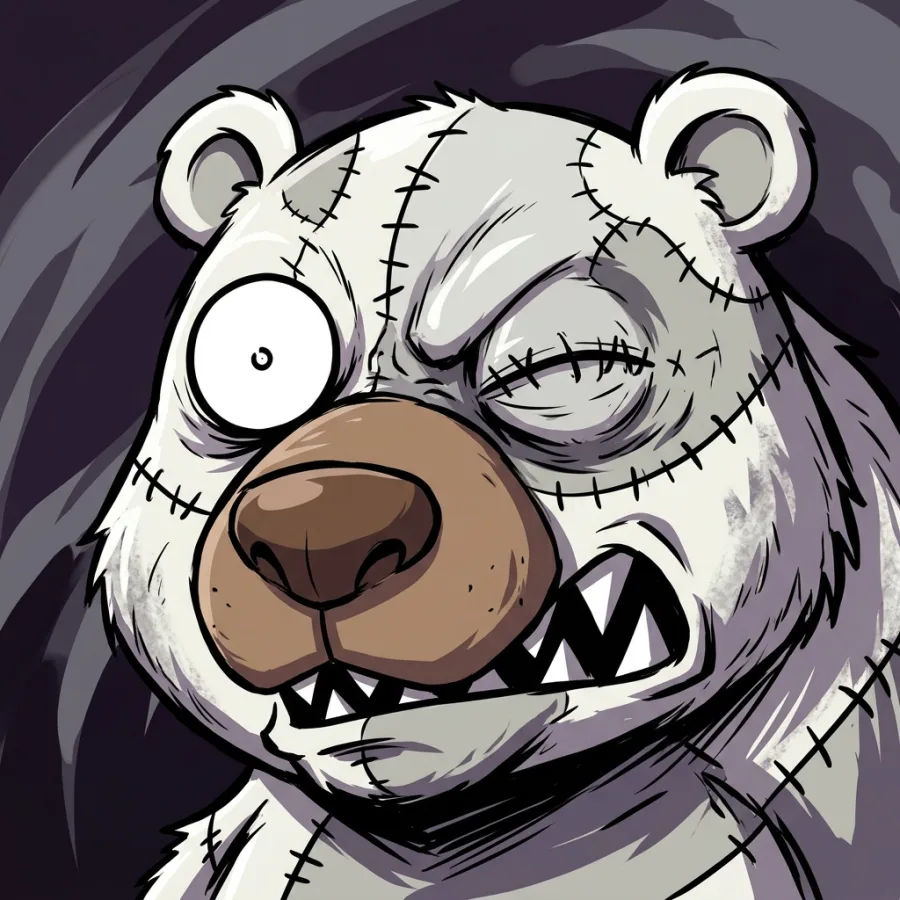 Retrato autoral de Rug Bear