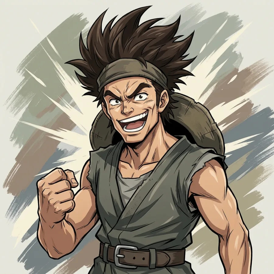 Retrato autoral de Shion