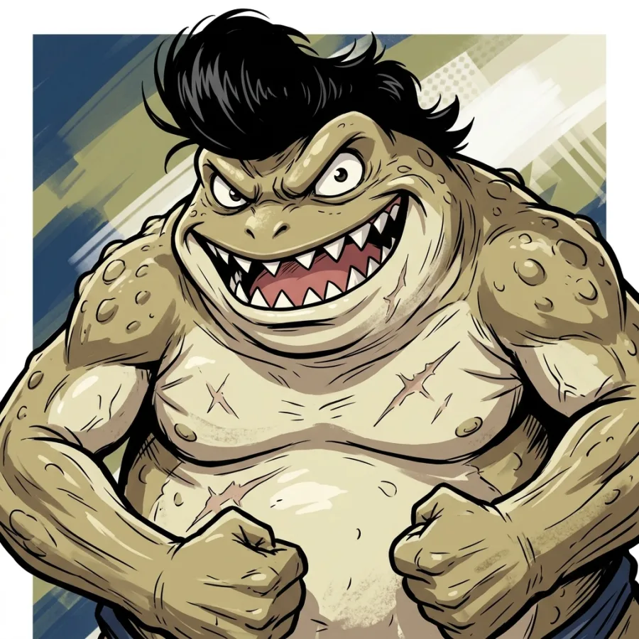 Retrato autoral de Yokozuna
